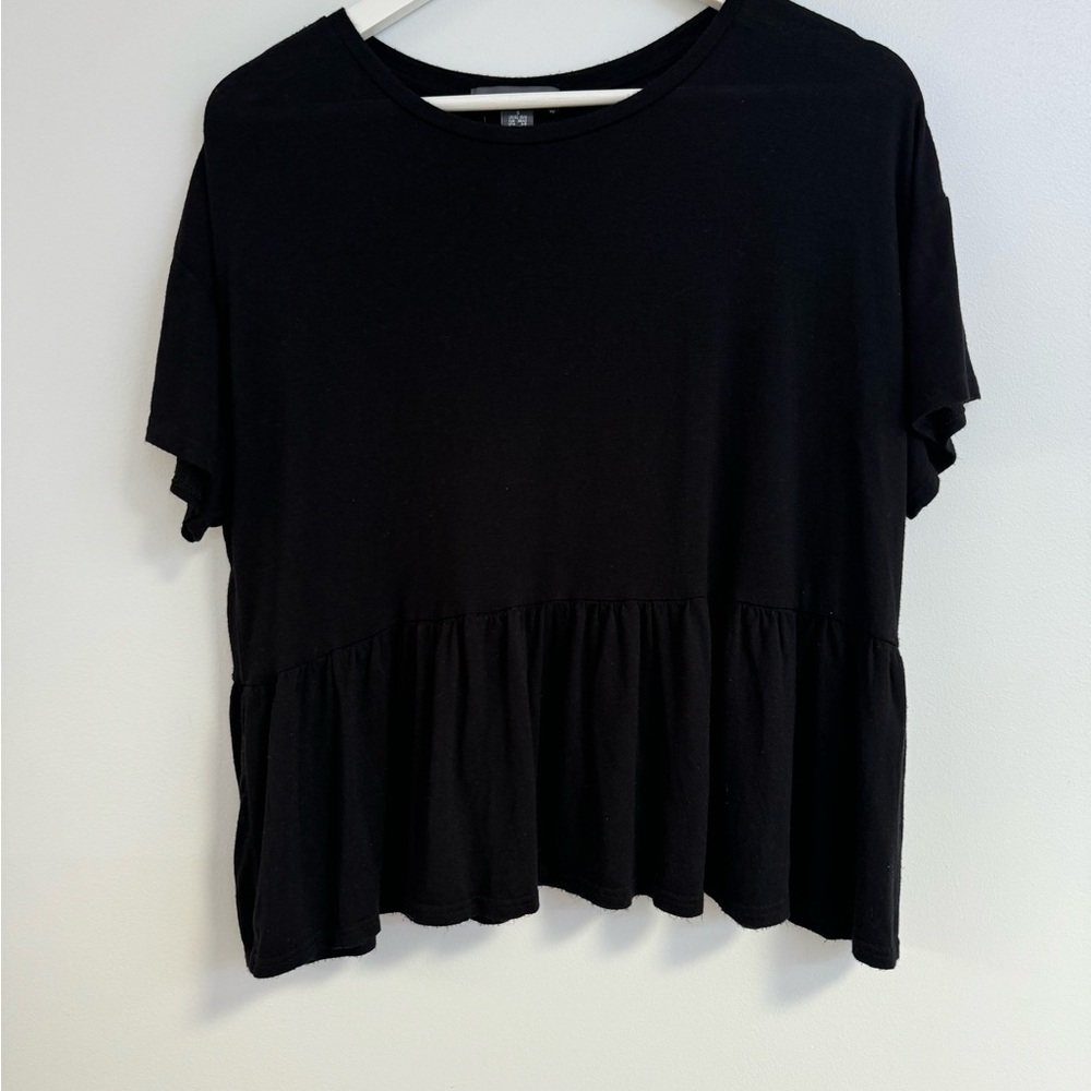 Primark Black Short Sleeve Top